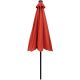 9. GARDEN UMBRELLA WITH LED LIGHTING 300CM COCCORA