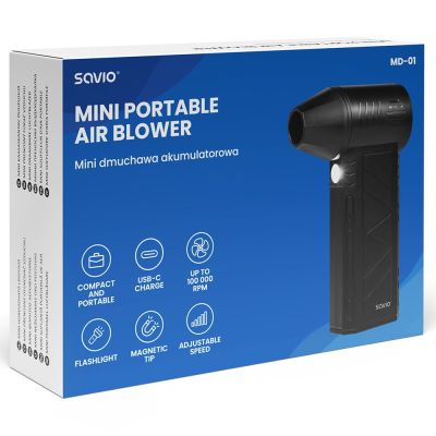 6. SAVIO MINI BATTERY BLOWER MD-01