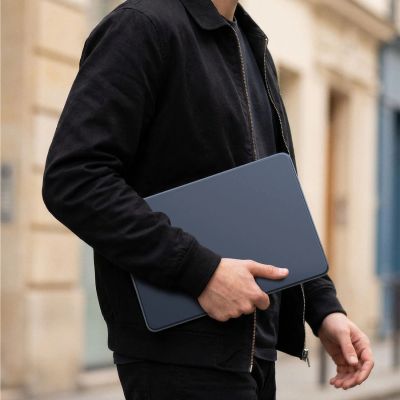 5. AmazingThing Titan Hardshell Case for MacBook Neo 13" - Blue