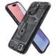 13. Spigen Ultra Hybrid Mag Case with MagSafe for iPhone 15 Pro - Dark Gray (Zero One Pattern)