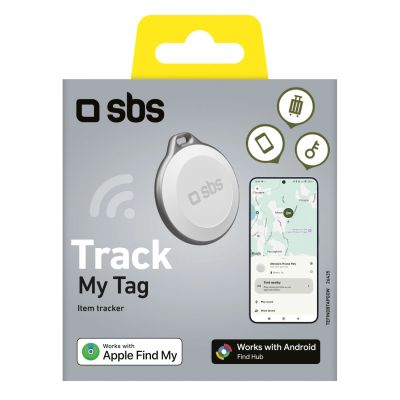 2. SBS Track My Tag universal tracker - white