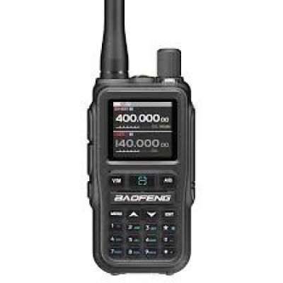 5. Baofeng UV-5R EU MINI USB-C Bluetooth VHF UHF Air Band Radio Gray (15cm antenna)
