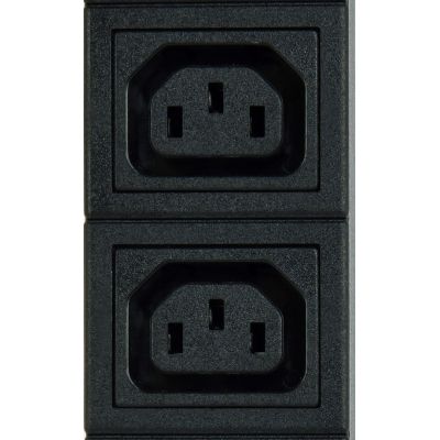 2. GEMBIRD RACK POWER STRIP (PDU) 10-OUTLET C13, 1U, 16A, C20 PLUG, 2M