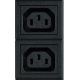 2. GEMBIRD RACK POWER STRIP (PDU) 10-OUTLET C13, 1U, 16A, C20 PLUG, 2M