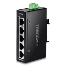 Trendnet TI-ELC50 Network Switch Unmanaged Fast Ethernet (10/100) Black