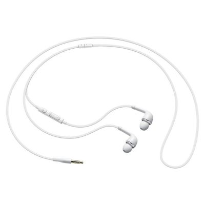 3. Samsung EHS64AVFWE Wired Headphones Mini Jack 3.5mm Stereo Hi-Fi (Bulk - Replacement Packaging) - White