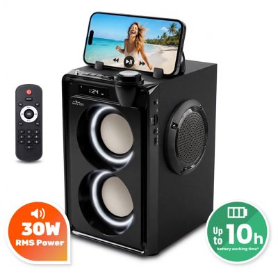 8. MEDIA-TECH PORTABLE BLUETOOTH SPEAKER OVERBOX MT3186