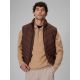 Men's vest with synthetic filling 4F 4FRAW26TVJAM401-80S