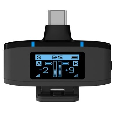 2. BOYA BOYAMIC 2-02 Wireless Lavalier Microphones 2.4 GHz - Black