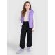 2. Girls' down vest with synthetic filling 4F 4FJRAW25TVJAF322-51S