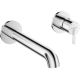 Concealed washbasin tap