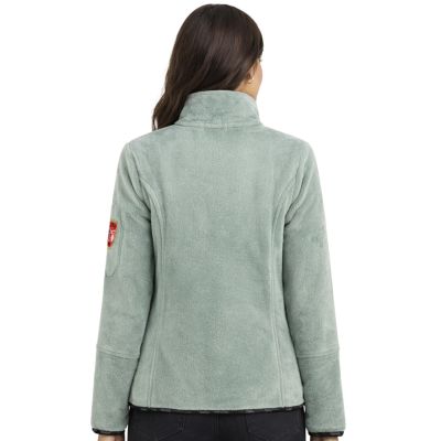 4. Geographical Norway Women's Fleece Tisaline Almond Green Db Lady 047-1 Almond green (WZ7987F/GN-ALMOND GREEN)