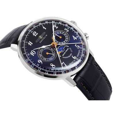 2. ZEPPELIN LZ129 Hindenburg 7036-3 Men's Watch + BOX