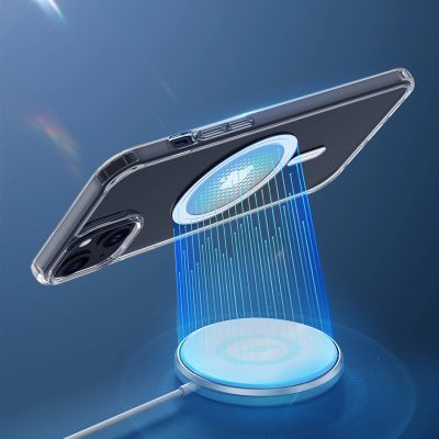 5. iPhone 15 Plus Case with MagSafe Dux Ducis Clin - Transparent