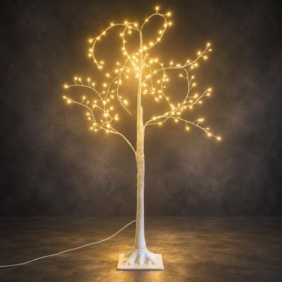 7. DECORATIVE TREE 150 LED 120 CM WHITE