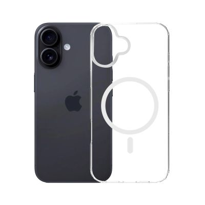 12. 3mk Armor MagCase for iPhone 16 - transparent