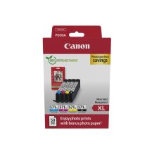 Canon 0332C006 ink cartridge 4 pcs Original High (XL) yield Black, Cyan, Magenta, Yellow