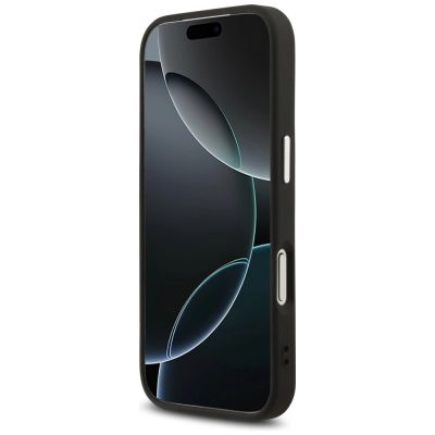 5. Karl Lagerfeld Choupette Pin MagSafe Case for iPhone 17 Pro Max - Black