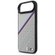 6. BMW M Tricolor Metal Logo MagSafe Case for iPhone 17 Air - Gray