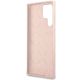 7. Guess GUHCS23LLSLMGPP S23 Ultra S918 pink/pink hardcase Silicone Script Metal Logo