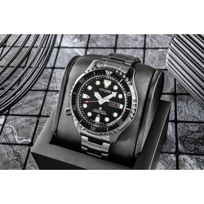 5. CITIZEN Promaster Mechanical Diver Men's Watch NY0145-86E + BOX