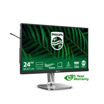 4. Philips 5000 series 24B2G5301/00, 60.5 cm (23.8"), 1920 x 1080 pixels, Full HD, LCD, 4 ms