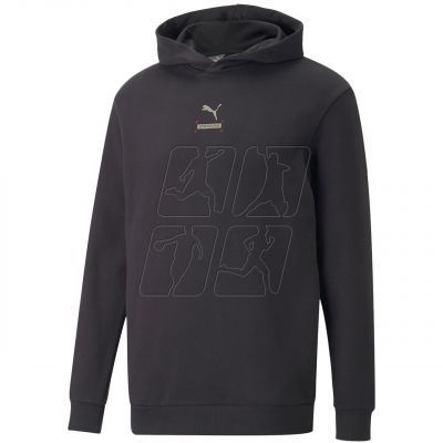 2. Sweatshirt Puma Better Hoodie FL Pebble M 670027 75