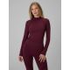 Seamless thermal ski underwear with quick-drying finish – women’s long-sleeve top 4F 4FWAW26USEAF324-60S