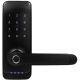 Door handle with access controller EURA ELH-01H4 black