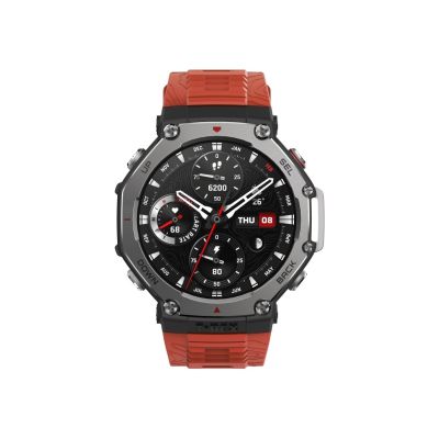 9. Amazfit T-Rex 3 smartwatch -älykello, 48.5 mm, punainen