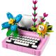 9. LEGO Creator 3-in-1 31169 – Typewriter with Flowers