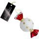 4. GLASS BALL MATERIAL CANDY 10CM DOTS