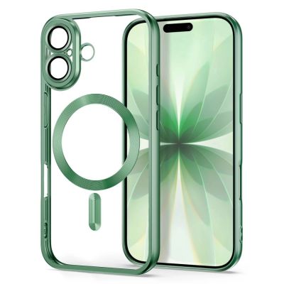 2. Tech-Protect MagFlex Case for iPhone 17 - Matte Green