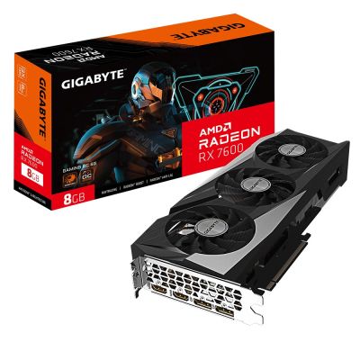 10. Gigabyte Radeon RX 7600 GAMING OC 8GB GDDR6 Graphics Card