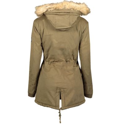 3. Geographical Norway AMPURIA LADY 056 BS3 Women's Parka (WQ833F/GN-KAKI)