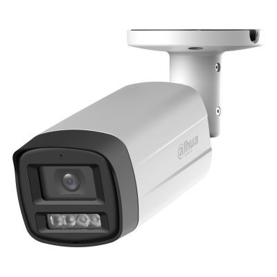 3. Dahua Technology Lite HAC-HFW1801TH-IL-A Bullet CCTV Security Camera for Indoor and Outdoor Use, 3840 x 2160 px, Ceiling / Wall / Pole