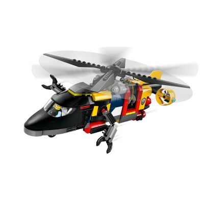 6. LEGO CITY 60462 Helicopter, Fire Truck and Submarine Set