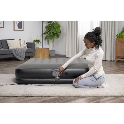 4. Bestway 671BU Air Mattress Double Mattress Gray