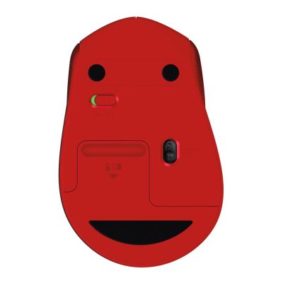 5. Logitech M330 Mouse 910-004911 (optical; 1000 DPI; red)