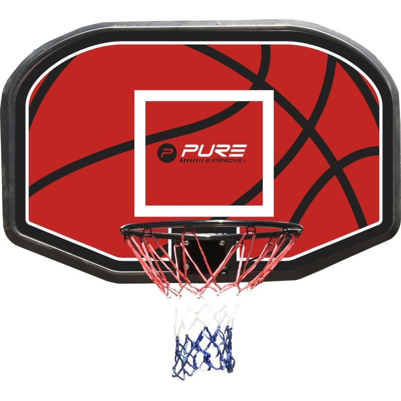 5. PURE 2 IMPROVE ADJUSTABLE BASKETBALL SET 1.90-3.04M