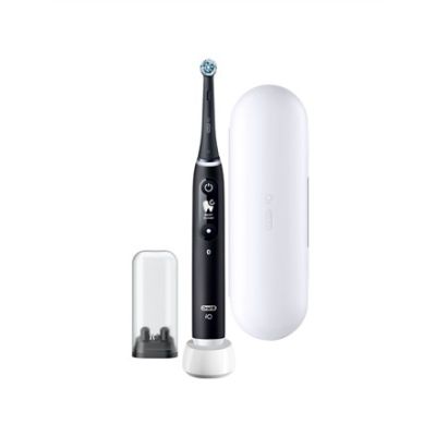 20. BRAUN ORAL-B ELECTRIC TOOTHBRUSH IO 6N BLACK ONYX black
