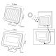 8. MACLEAN SOLAR LED FLOODLIGHT WITH SENSOR MCE438