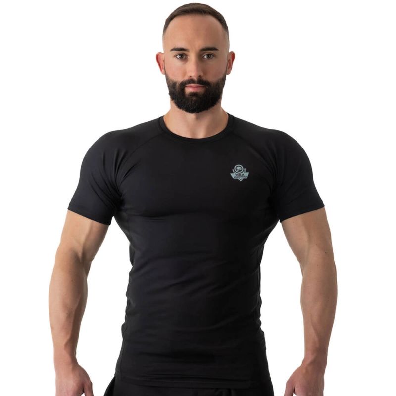 31. Rashguard short sleeve black BlackRS - S