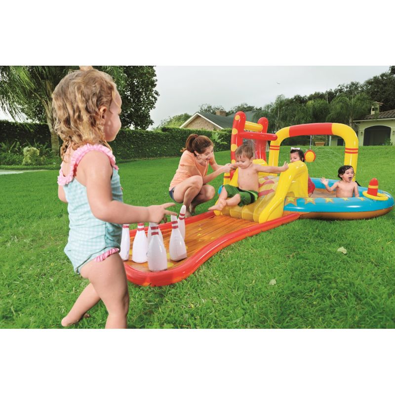 26. Bestway 53068 Inflatable Playground 435x213x117cm
