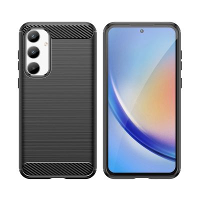 2. Carbon Case for Samsung Galaxy A35 - black