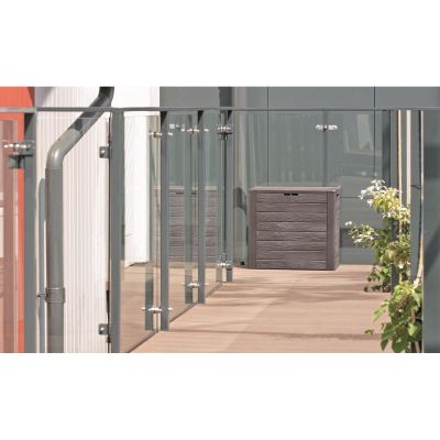 4. GARDEN BOX 140L ANTHRACITE WOODEBOX