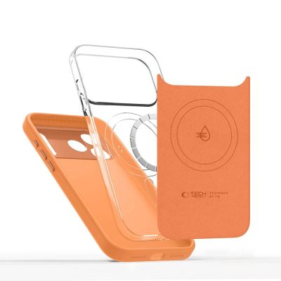 4. Tech-Protect Uniq MagSafe MagSafe case for iPhone 17 Pro - orange