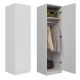4. WARDROBE DOOR SHELVES SD-50 MATTE WHITE