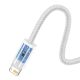 4. Baseus Dynamic Series 2.4A USB-A - Lightning cable 2m - white