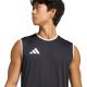 5. Men's adidas Entrada 26 Sleeveless Jersey Black KB3929